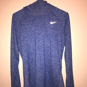 blue nike thermal top